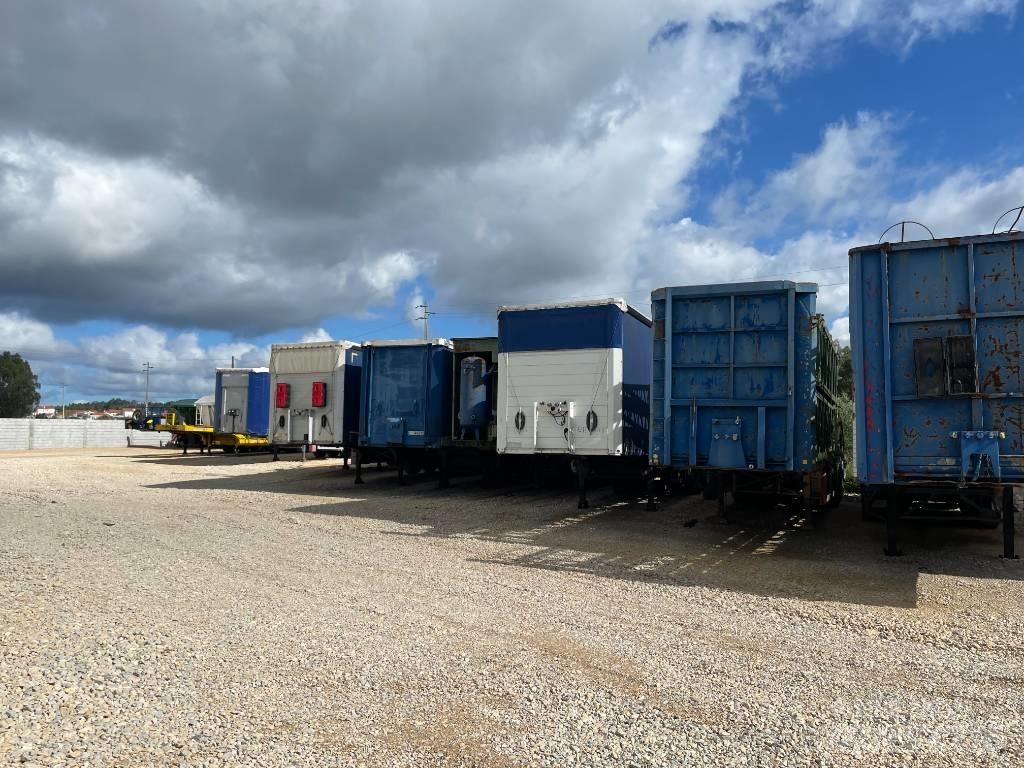 Schmitz SFG 24 Semi-trailer med fast kasse