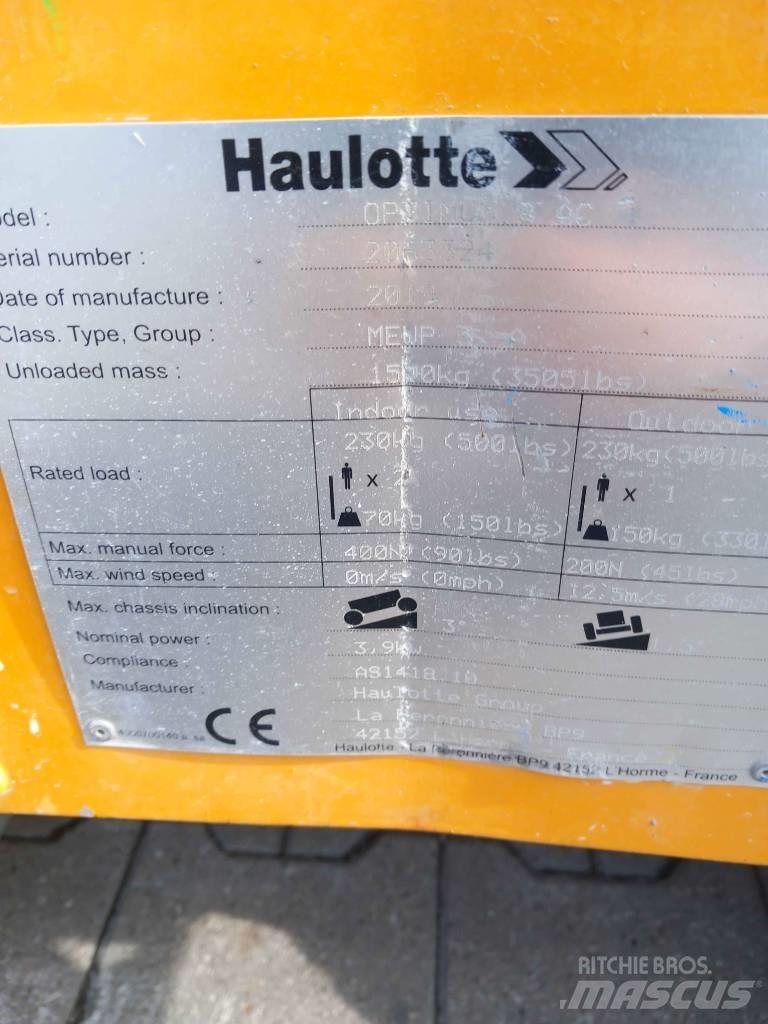 Haulotte Optimum  8 Saxlifte