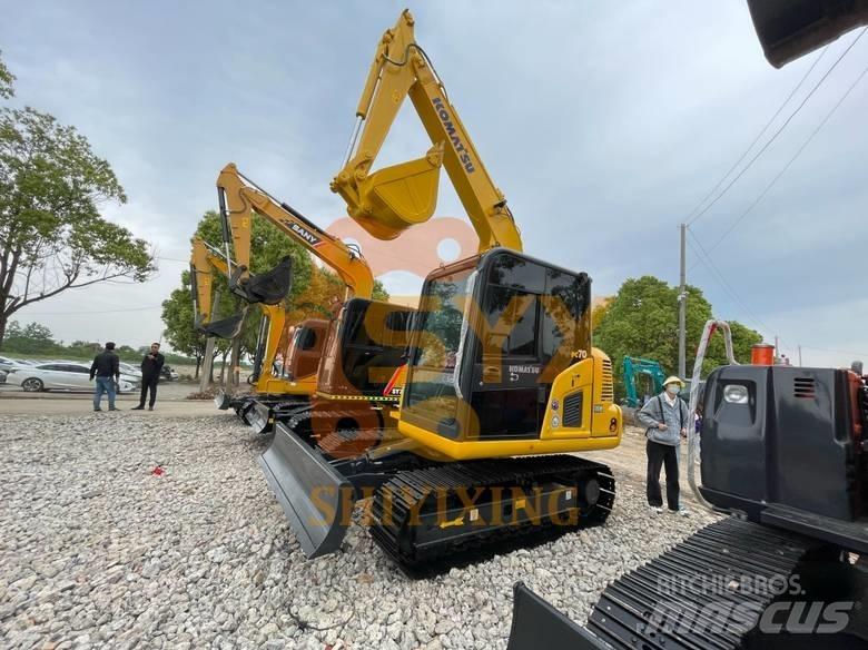 Komatsu PC 70 Midi-gravemaskiner 7t - 12t