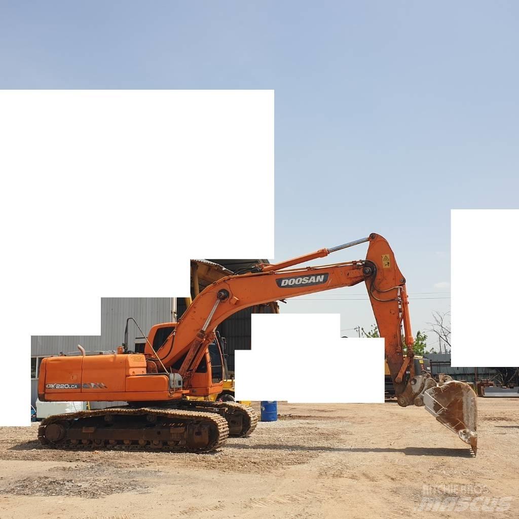 Doosan DX 220 LCA Gravemaskiner på larvebånd