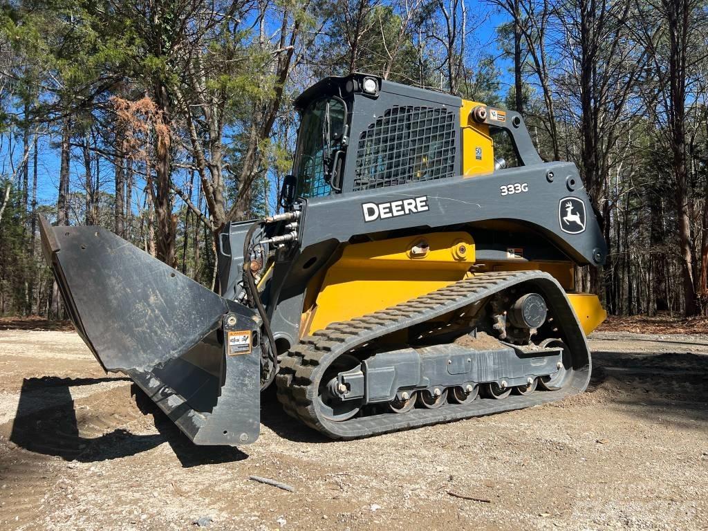 John Deere 333G Minilæsser - skridstyret