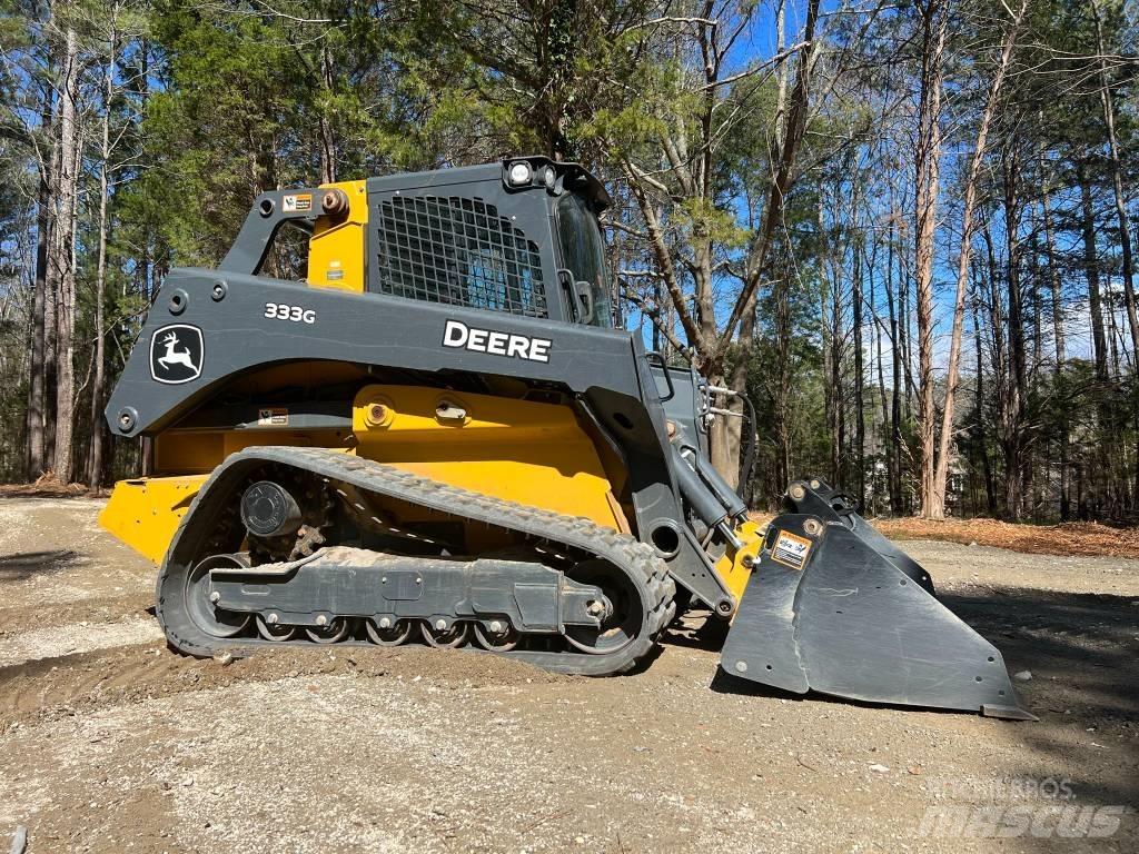John Deere 333G Minilæsser - skridstyret