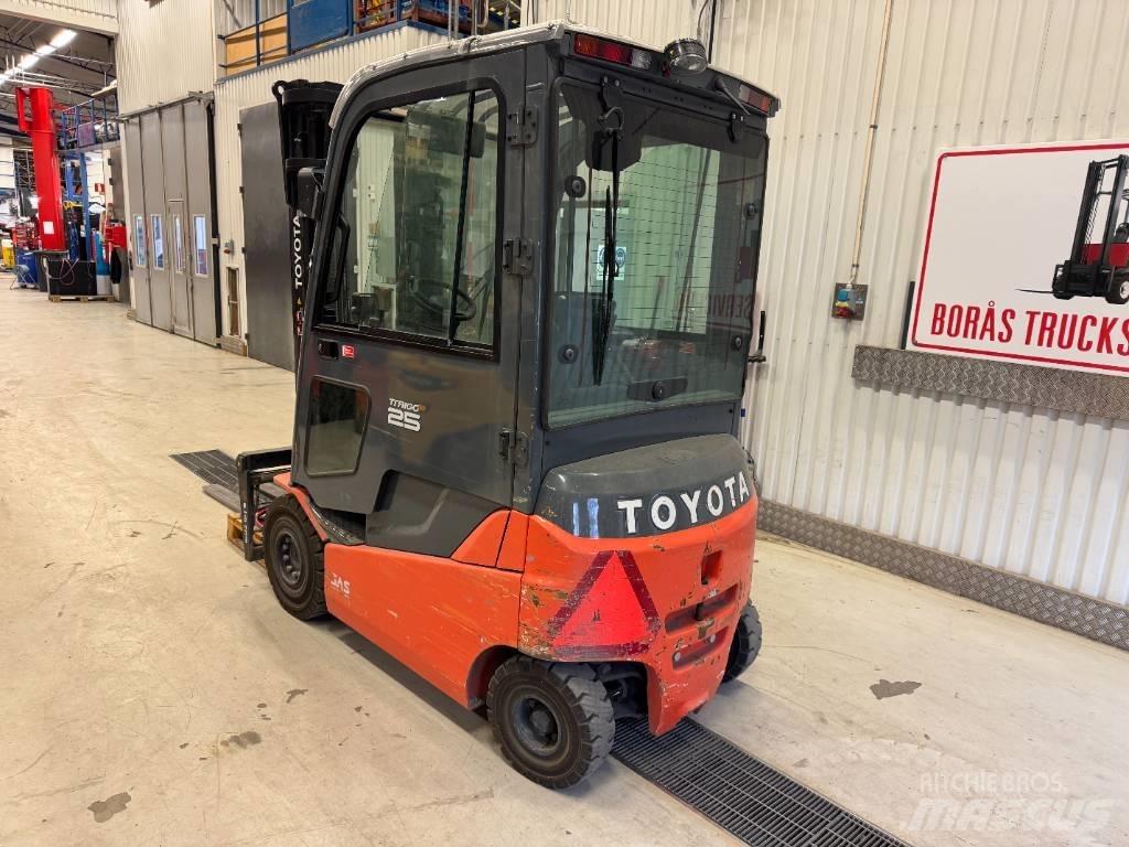 Toyota 8 FBMKT 25 El gaffeltrucks