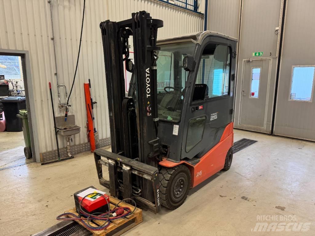 Toyota 8 FBMKT 25 El gaffeltrucks