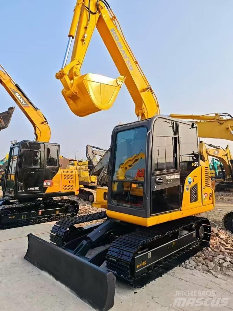 Komatsu 70-8 Gravemaskiner på larvebånd