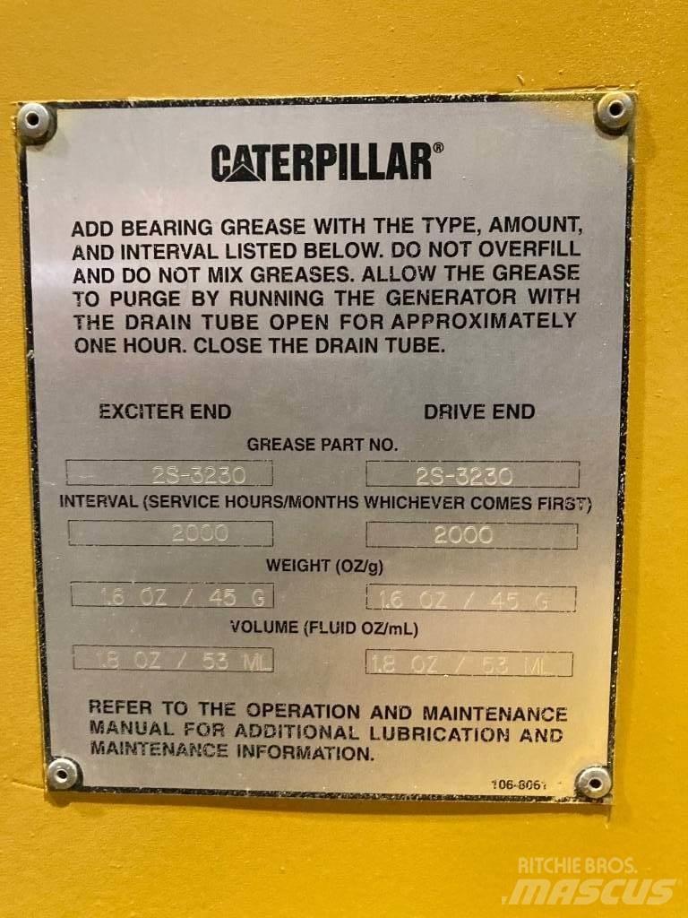 CAT SR4B-HV Andre generatorer