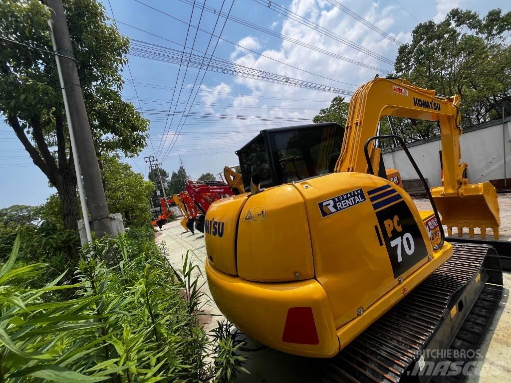Komatsu PC 70 Midi-gravemaskiner 7t - 12t