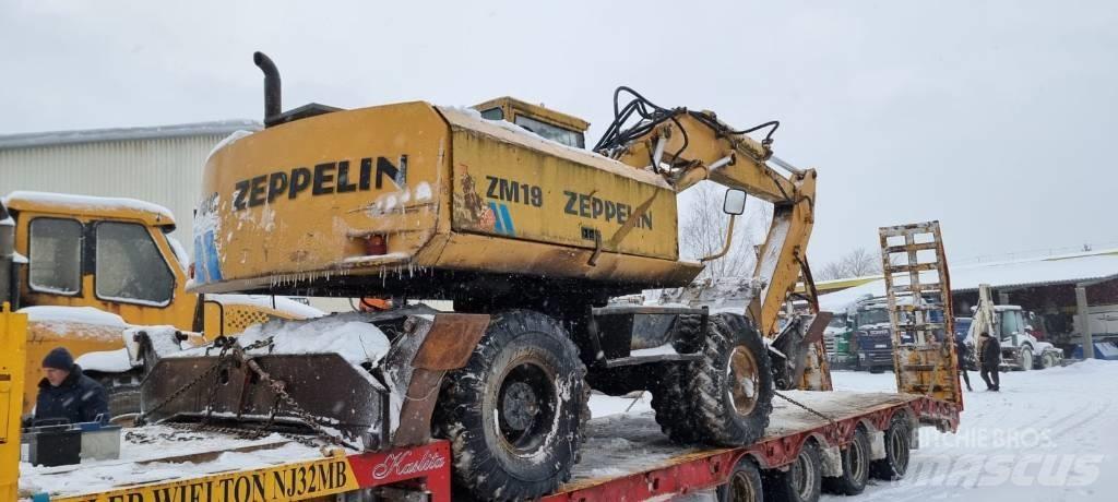 CAT Zeppelin ZM 19 Gravemaskiner på hjul