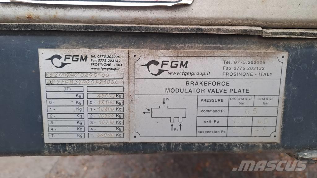FGM FGM37 Semi-trailer blokvogn