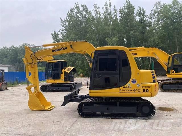 Komatsu PC 60-7 Gravemaskiner på larvebånd