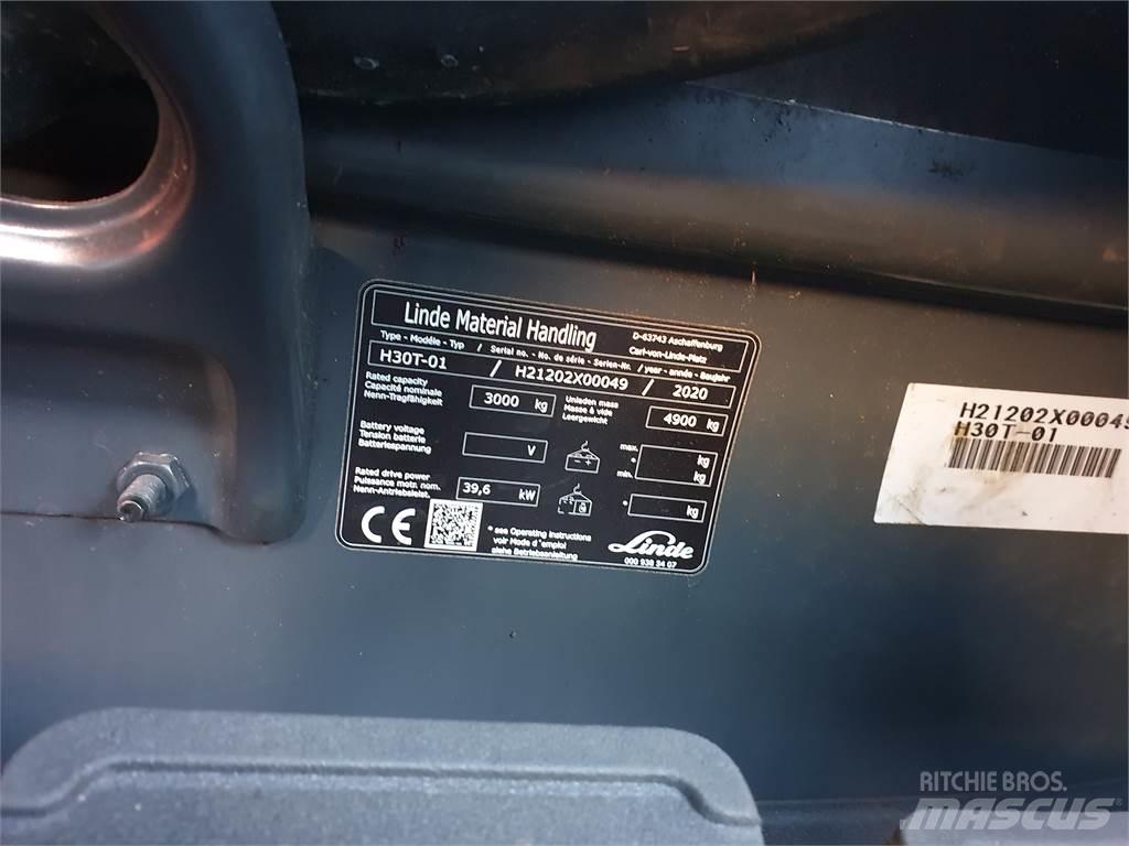 Linde H30T LPG gaffeltrucks