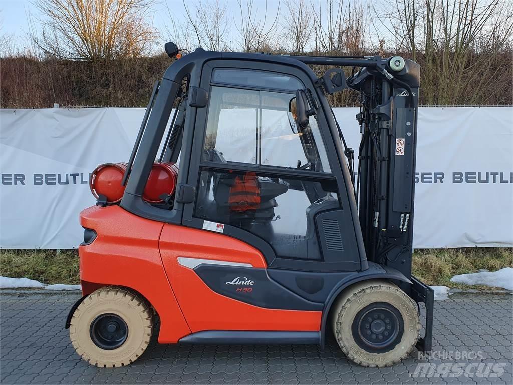 Linde H30T LPG gaffeltrucks