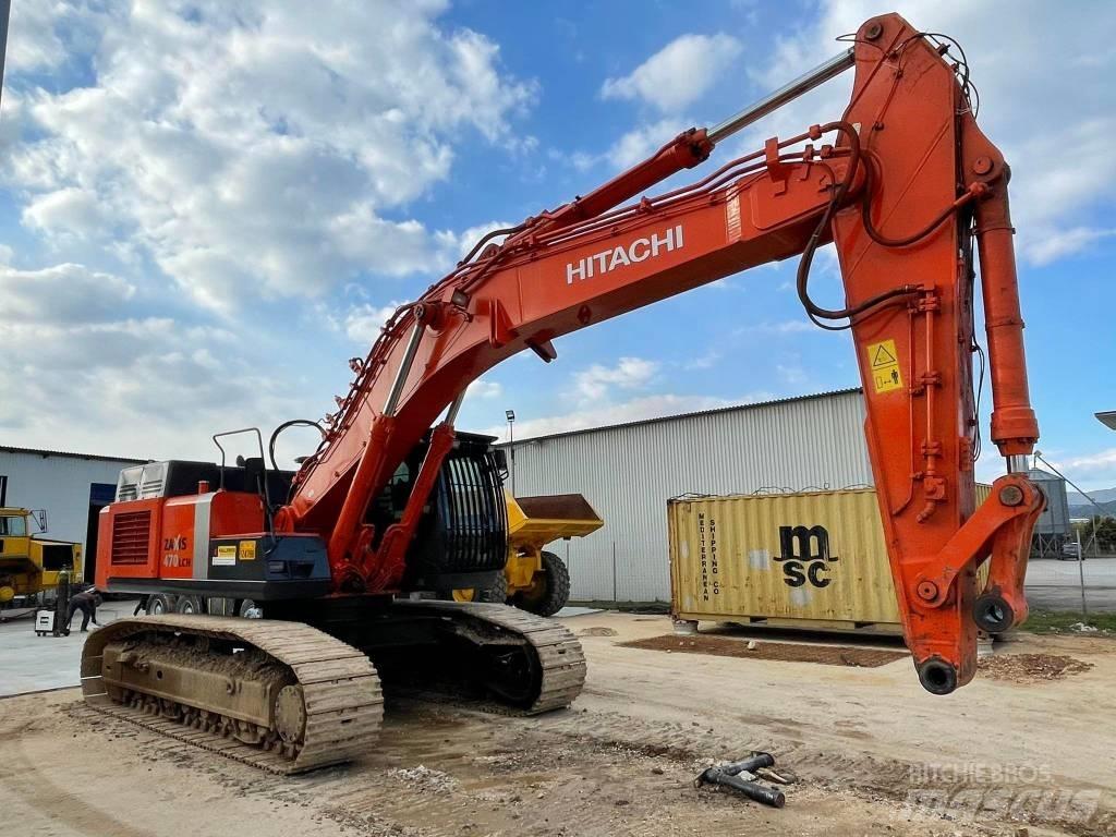 Hitachi ZX470LCH-3 Gravemaskiner på larvebånd