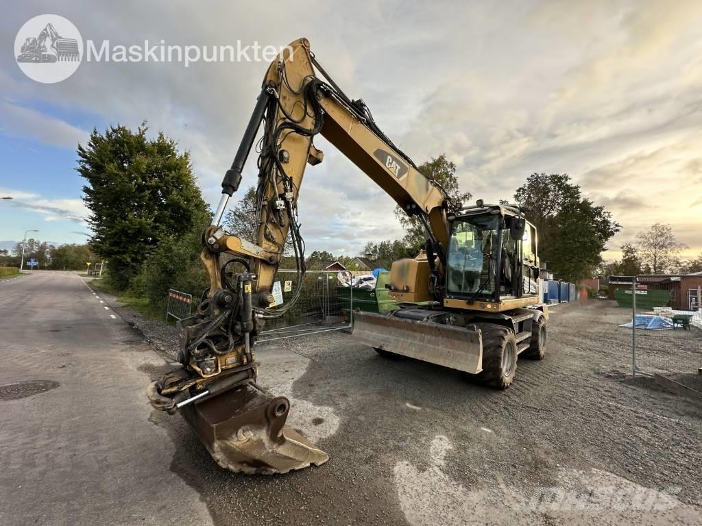 CAT M 317 Gravemaskiner på hjul