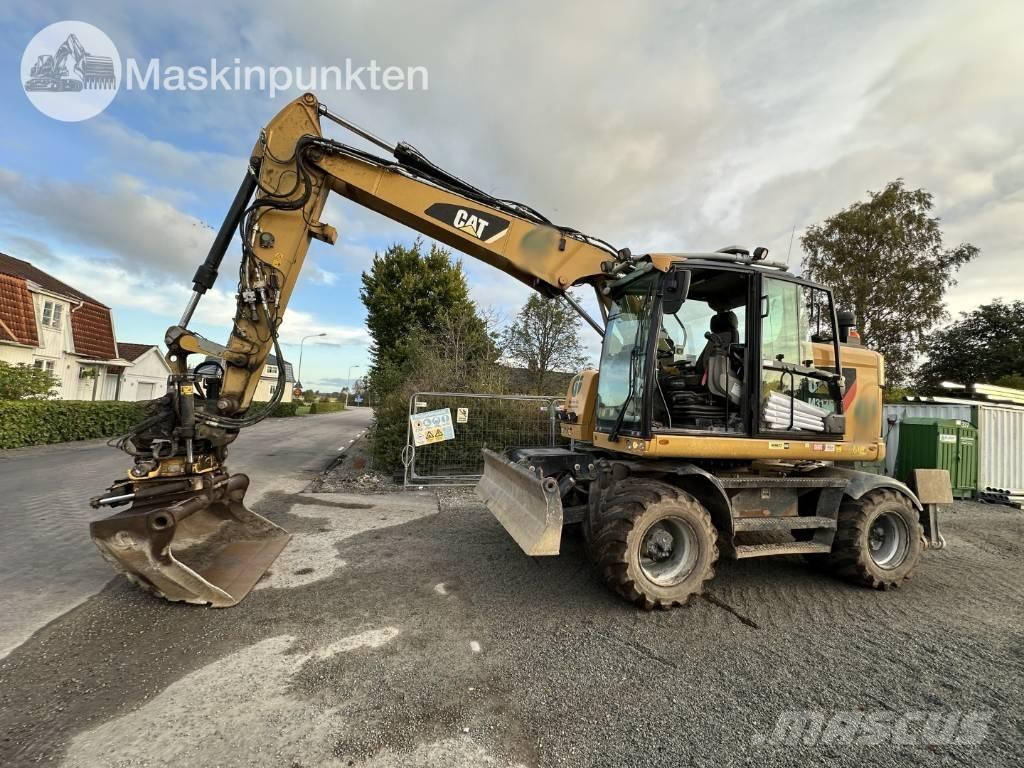 CAT M 317 Gravemaskiner på hjul