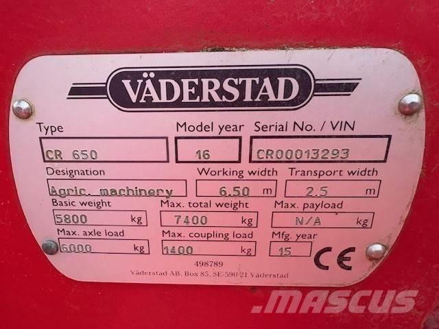 Väderstad Carrier650 Tallerkenharver