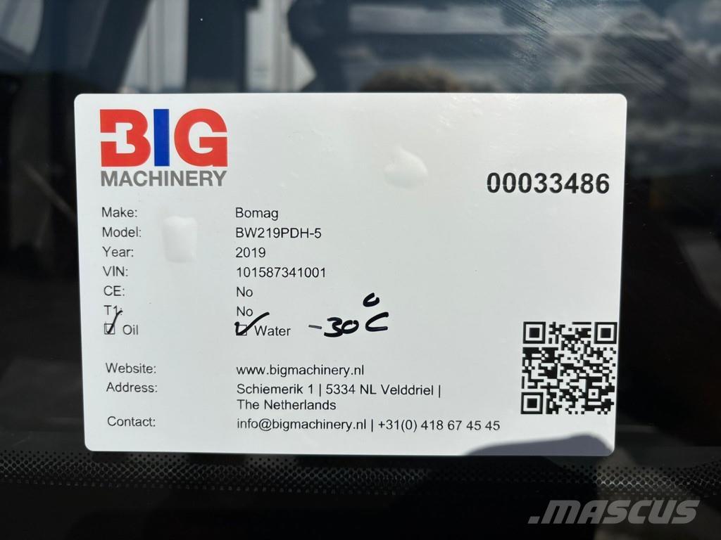 Bomag BW219PDH-5 Enkelt tromle