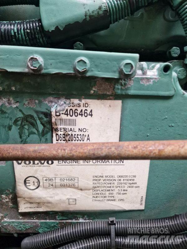Volvo D6B220 EC09 Motorer
