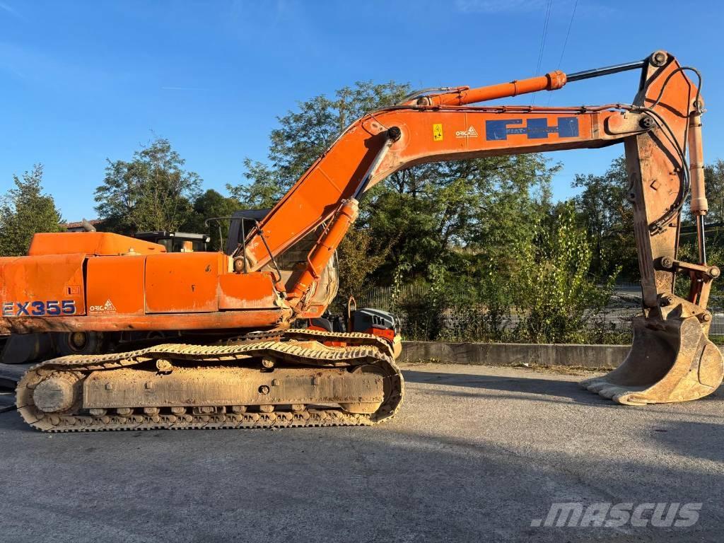Hitachi EX 355 Gravemaskiner på larvebånd