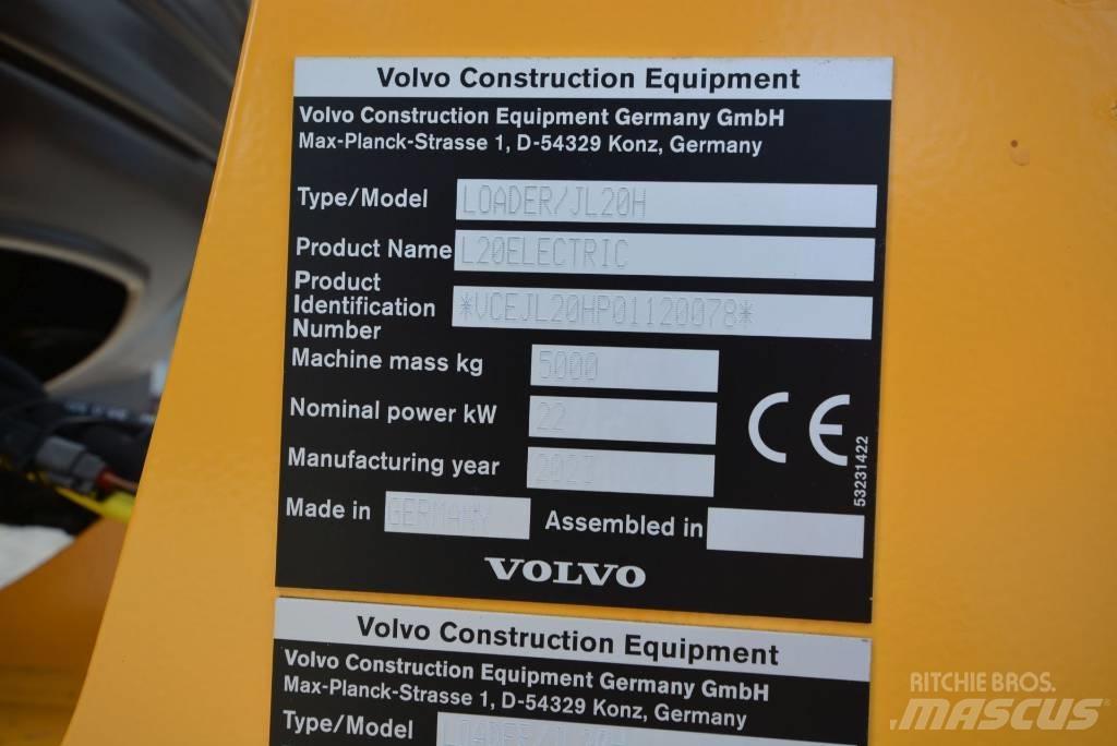 Volvo L 20 electric Læssemaskiner på hjul