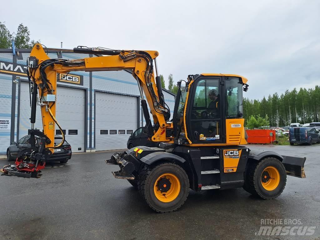 JCB Hydradig 110 W Gravemaskiner på hjul