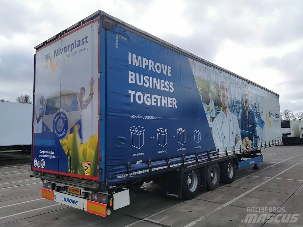 Krone N/A Semi-trailer med Gardinsider