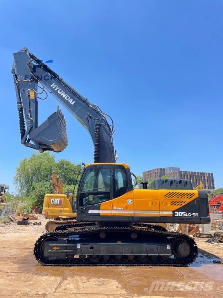 Hyundai 305lc-9t Gravemaskiner på larvebånd