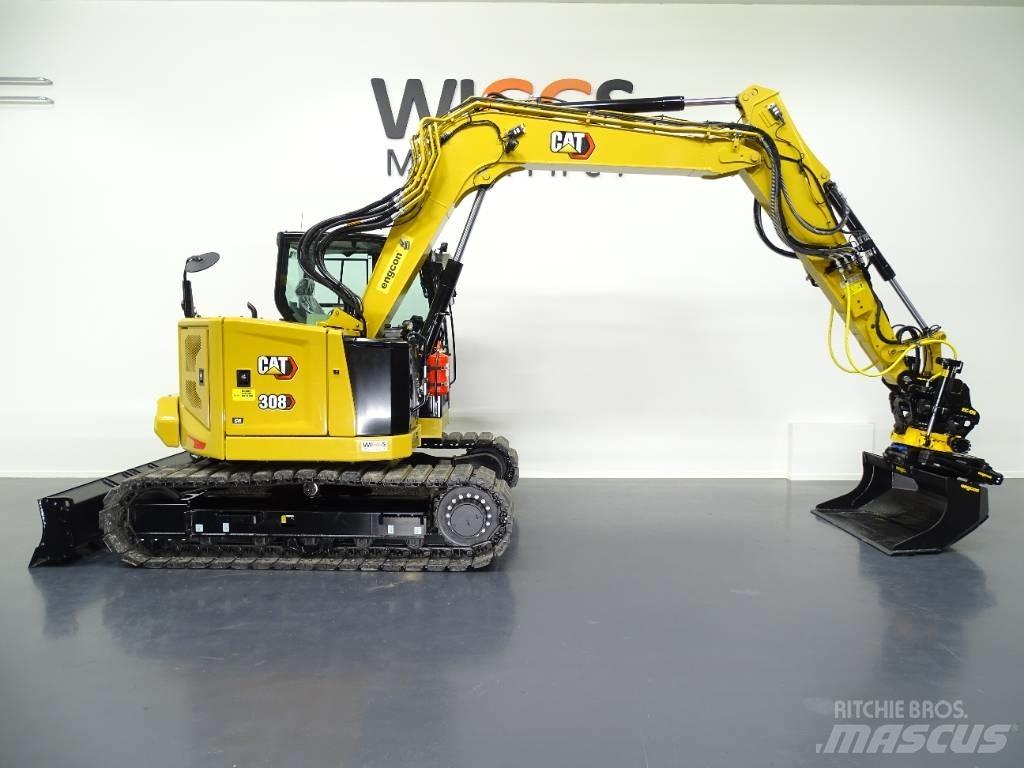 CAT 308 CR Midi-gravemaskiner 7t - 12t