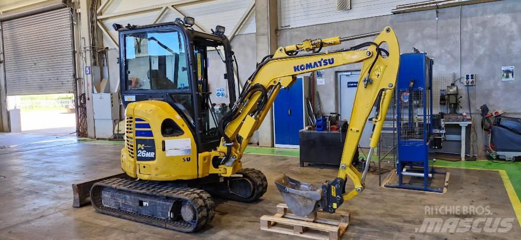 Komatsu PC 26 MR Minigravemaskiner