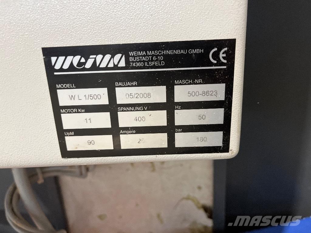 Weima WL 1/500 Mølle / fræser maskiner