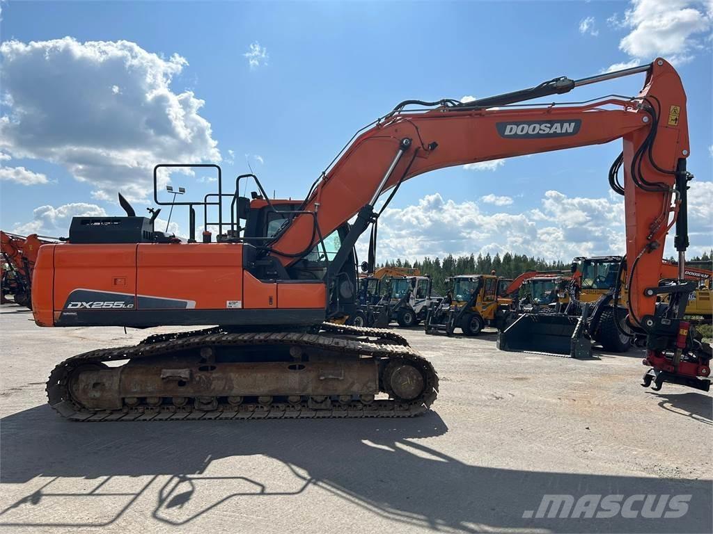 Doosan DX255LC-5 Gravemaskiner på larvebånd