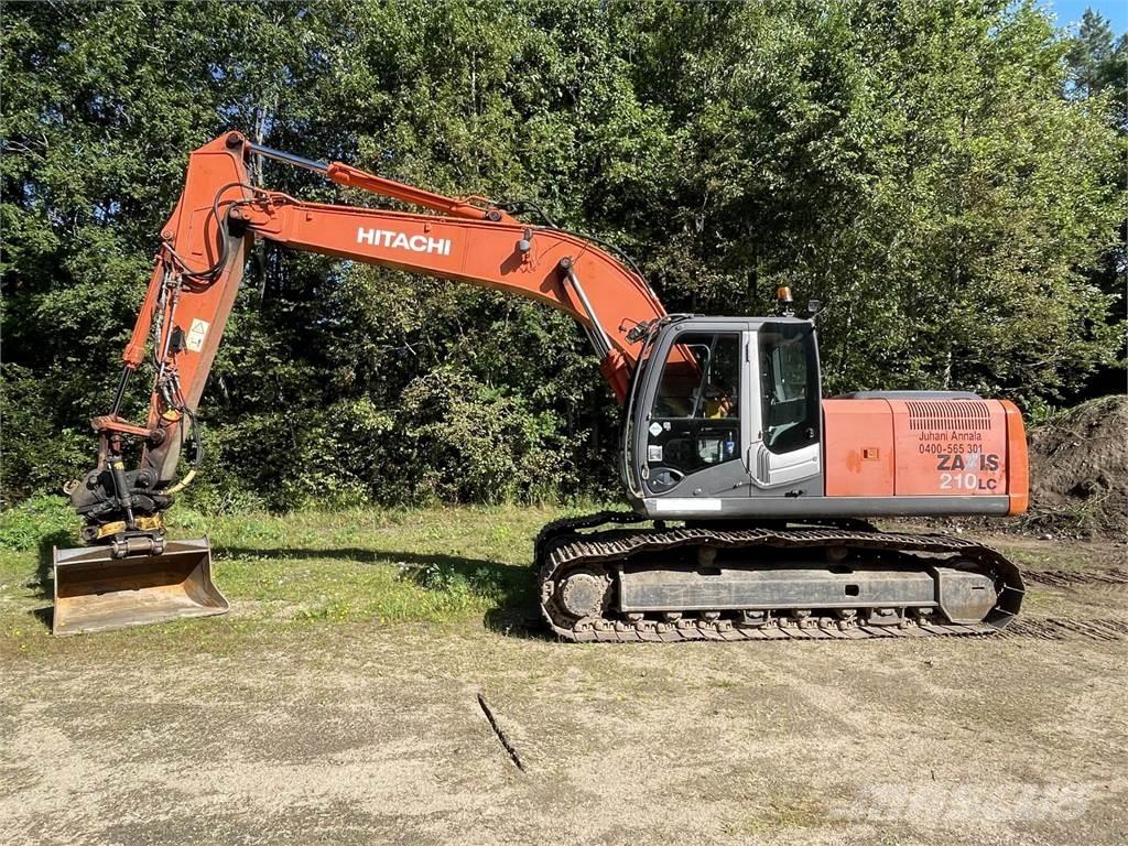 Hitachi ZX210 LC-3 Gravemaskiner på larvebånd