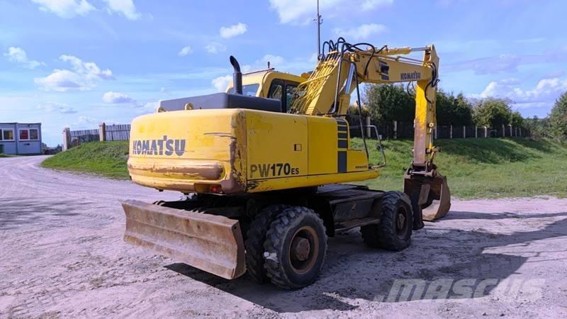 Komatsu PW 170-6 Gravemaskiner på hjul