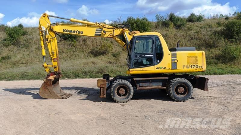 Komatsu PW 170-6 Gravemaskiner på hjul