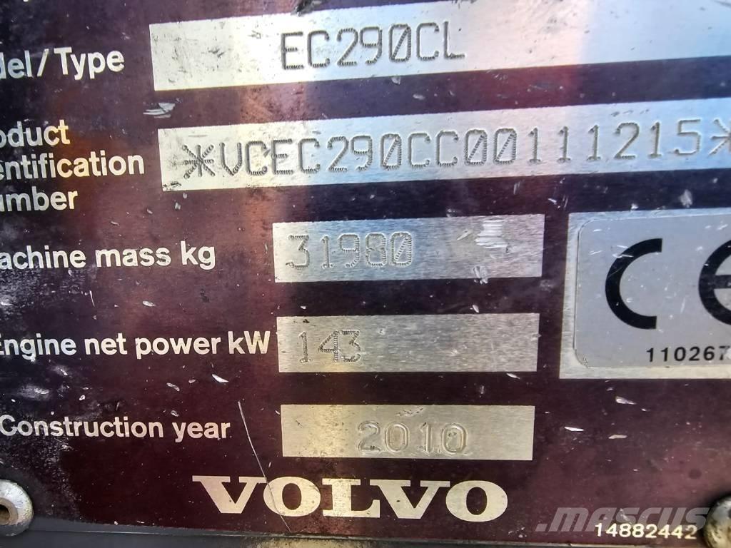 Volvo EC 290 C L Gravemaskiner på larvebånd