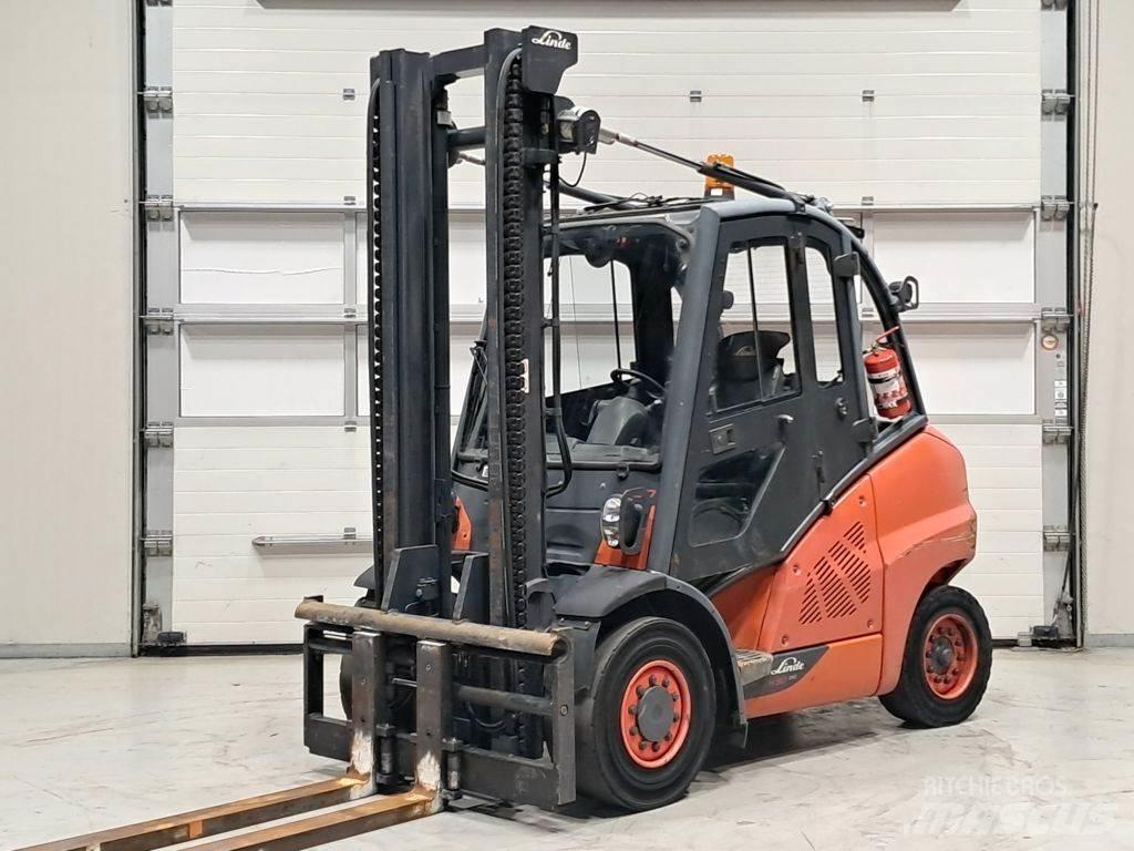 Linde H50D-02 Diesel gaffeltrucks