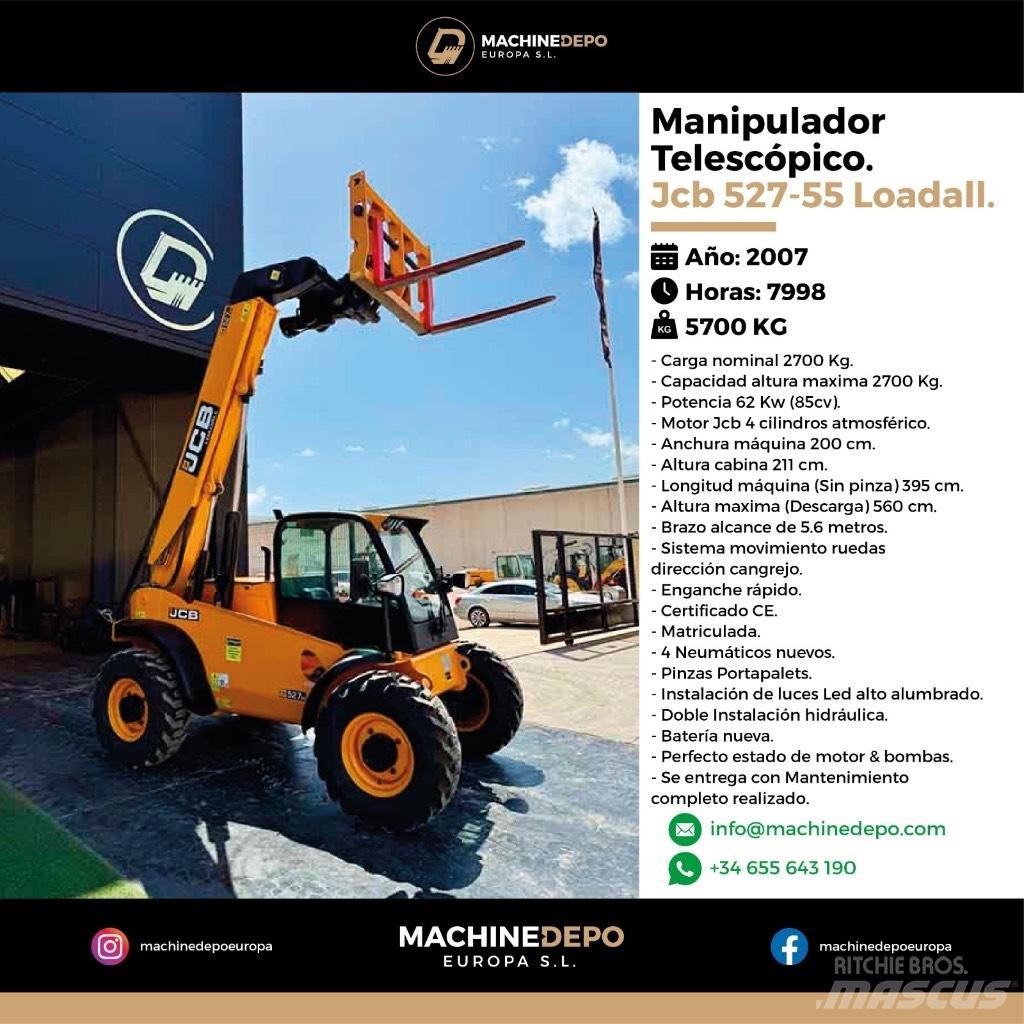 JCB 527-55 Teleskoplæssere
