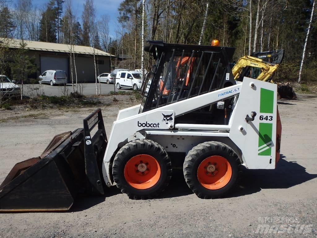 Bobcat 643 Minilæsser - skridstyret