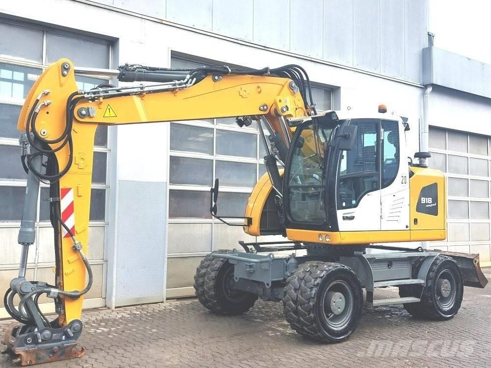 Liebherr A 918 Gravemaskiner på hjul