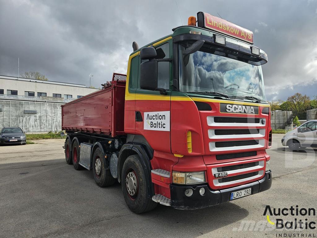 Scania R 480 Lastbiler med tip