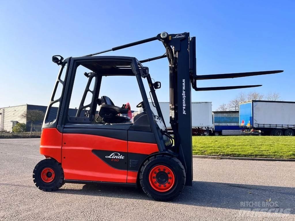 Linde E50HL-01 El gaffeltrucks