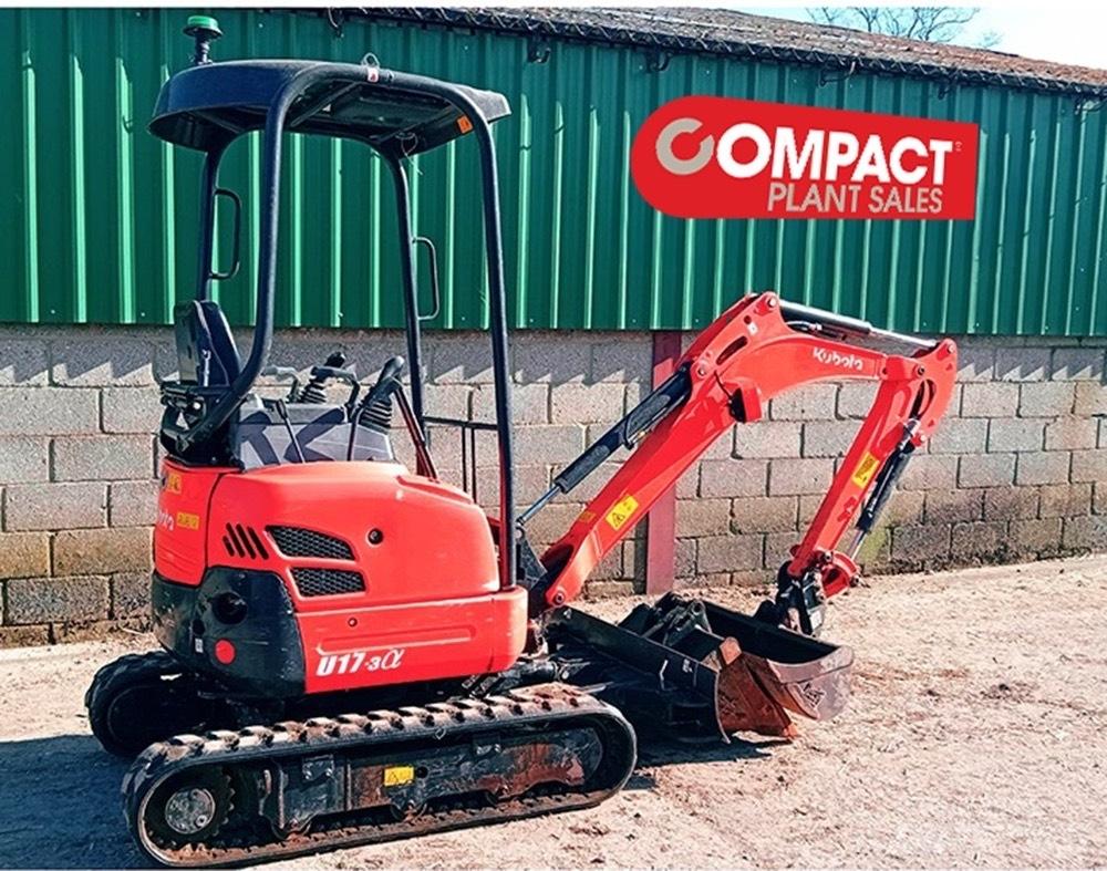 Kubota U17-3a Minigravemaskiner