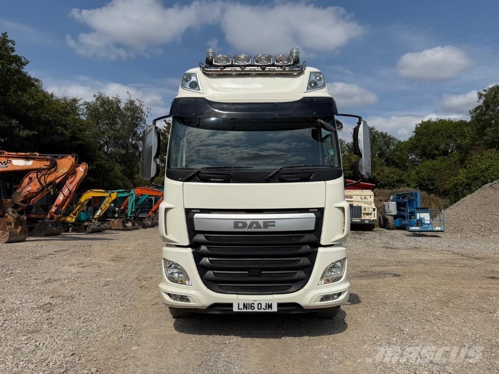 DAF CF 460 Flatbed lastbiler med spil