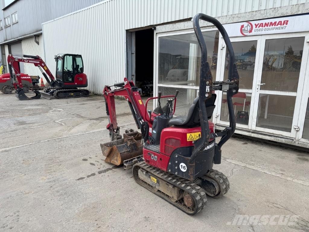 Yanmar SV08 (1D477) Minigravemaskiner
