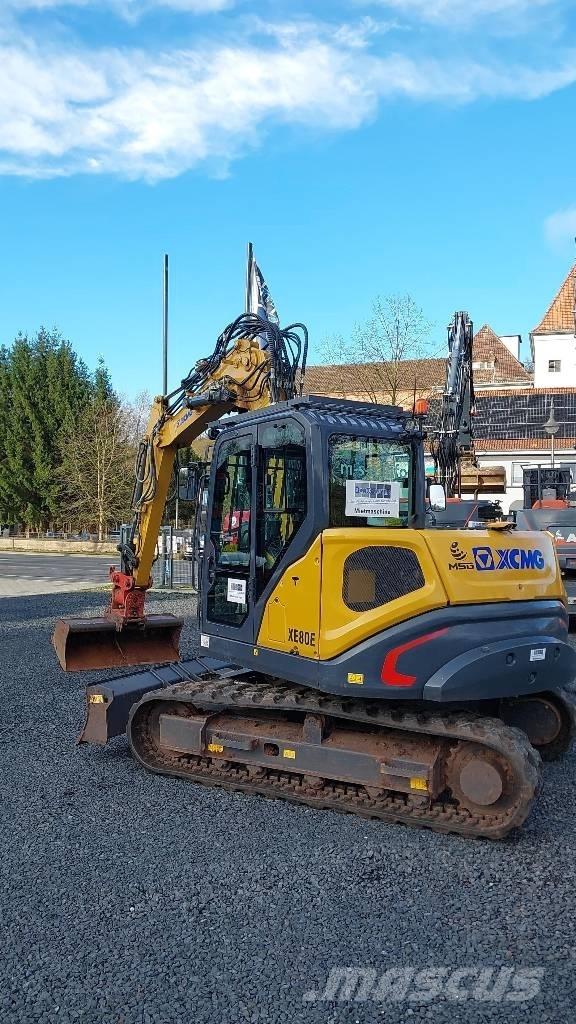 XCMG XE 80 E Midi-gravemaskiner 7t - 12t