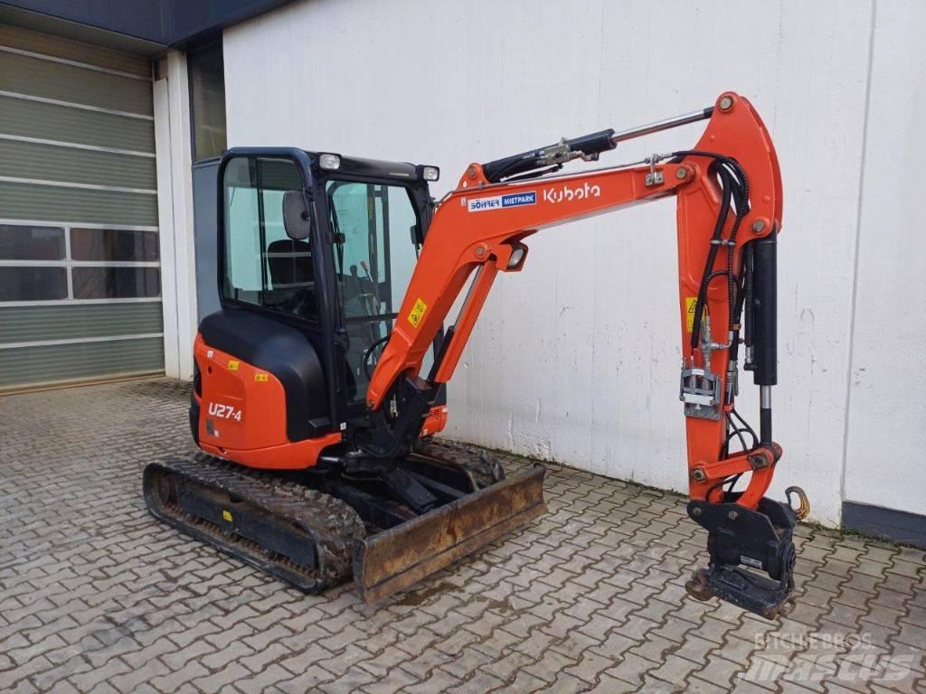 Kubota U 27-4 Minigravemaskiner