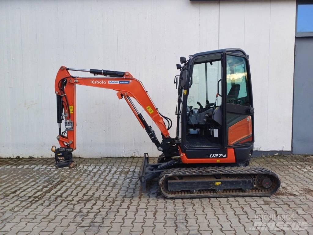 Kubota U 27-4 Minigravemaskiner