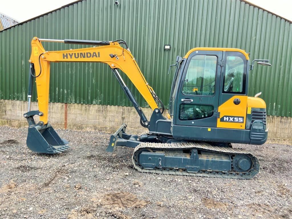 Hyundai HX55 Minigravemaskiner