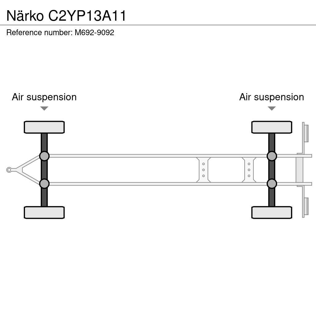 Närko C2YP13A11 Gardinanhænger
