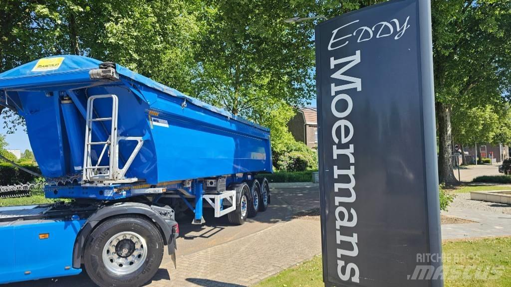 MOL KO225 Steel / Alu Semi-trailer med tip
